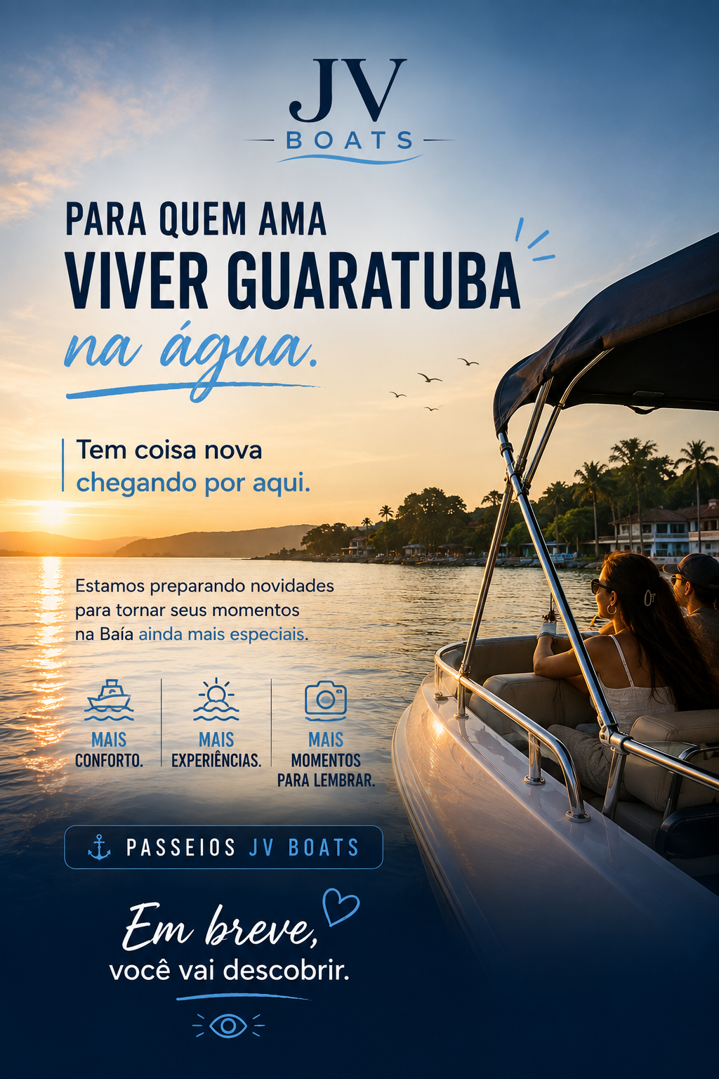 Viver Guaratuba na água